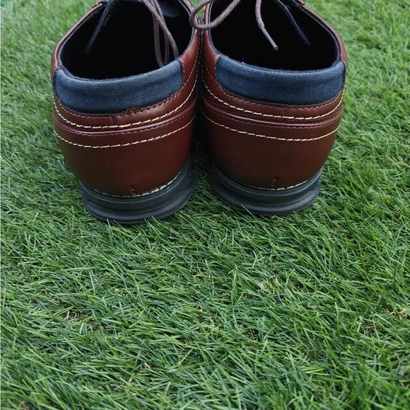 Gatsby Oxford Lisse orthopedic leather dress shoes in brown Size 11 - Picture 4 of 6